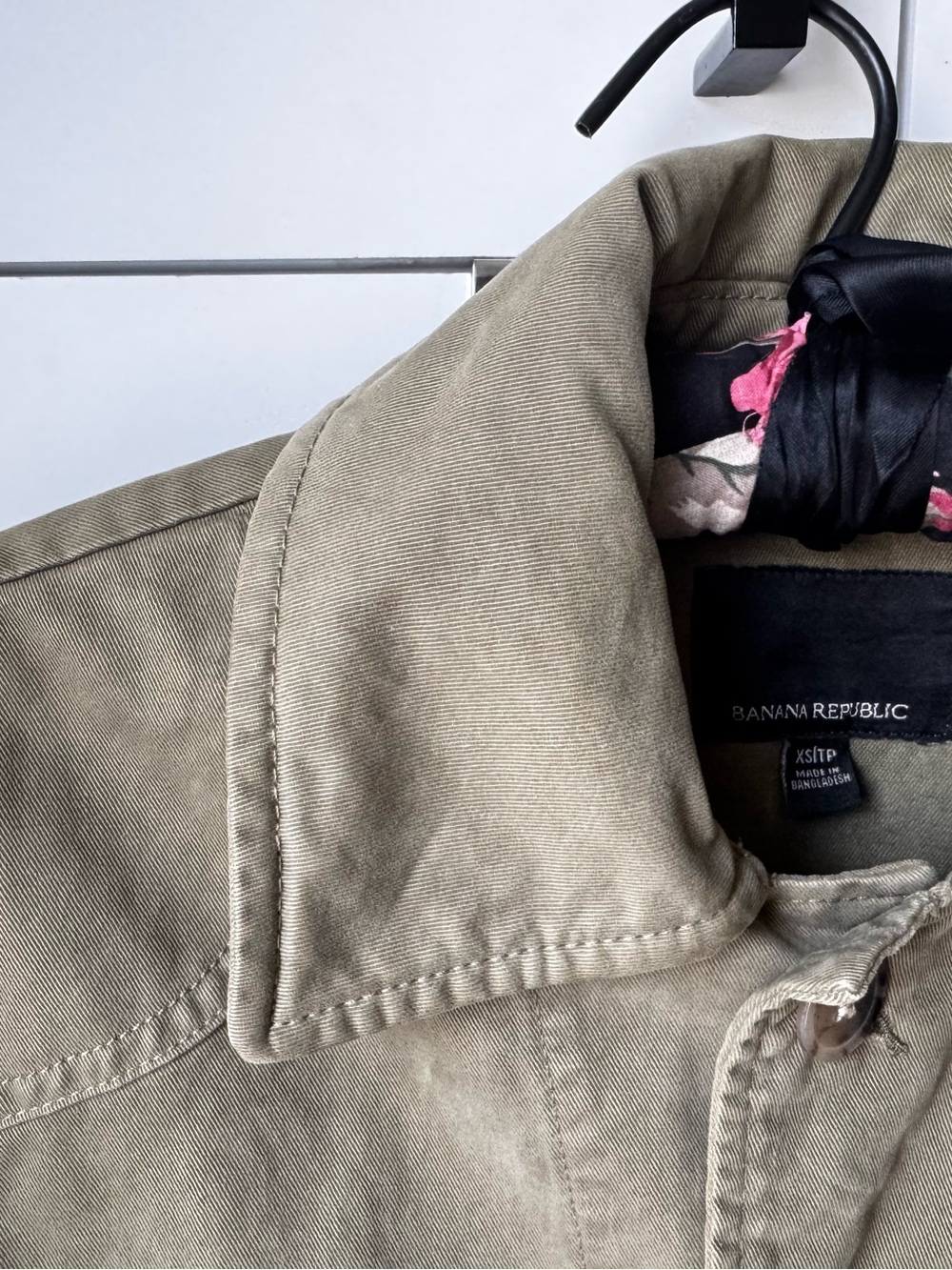 Banana Republic XS Field Jacket Desert Thyme olive/green